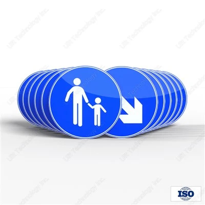Sinais de trânsito personalizados